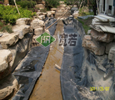 杭州超山风景区景观水系人工湖防渗